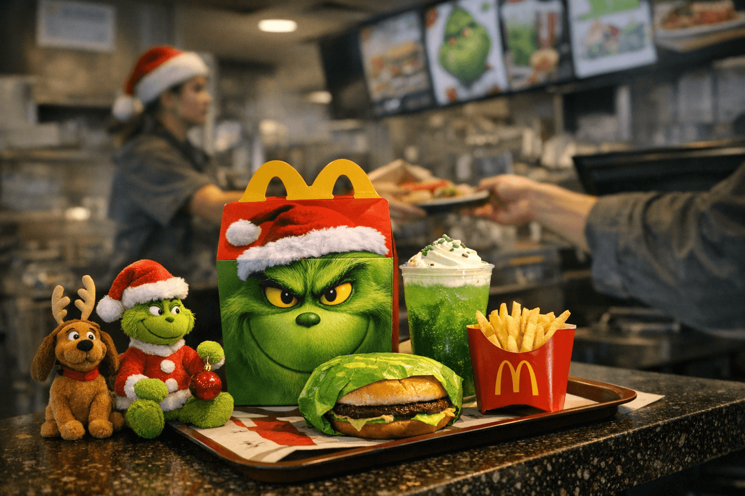 McDonald's Teams With Dr Seuss For Grinch Meal Launch