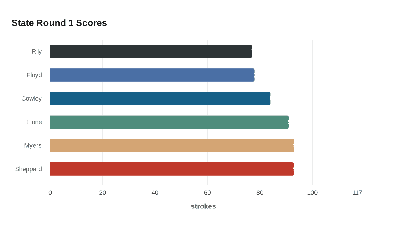 Data visualization chart