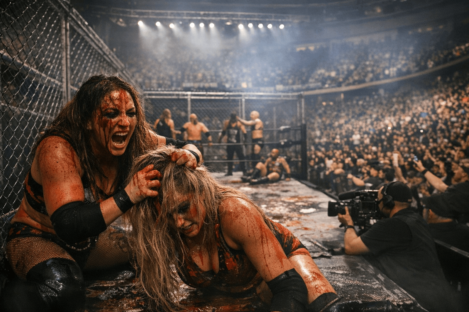 AEW Blood and Guts television special draws crowds, national coverage to Greensboro