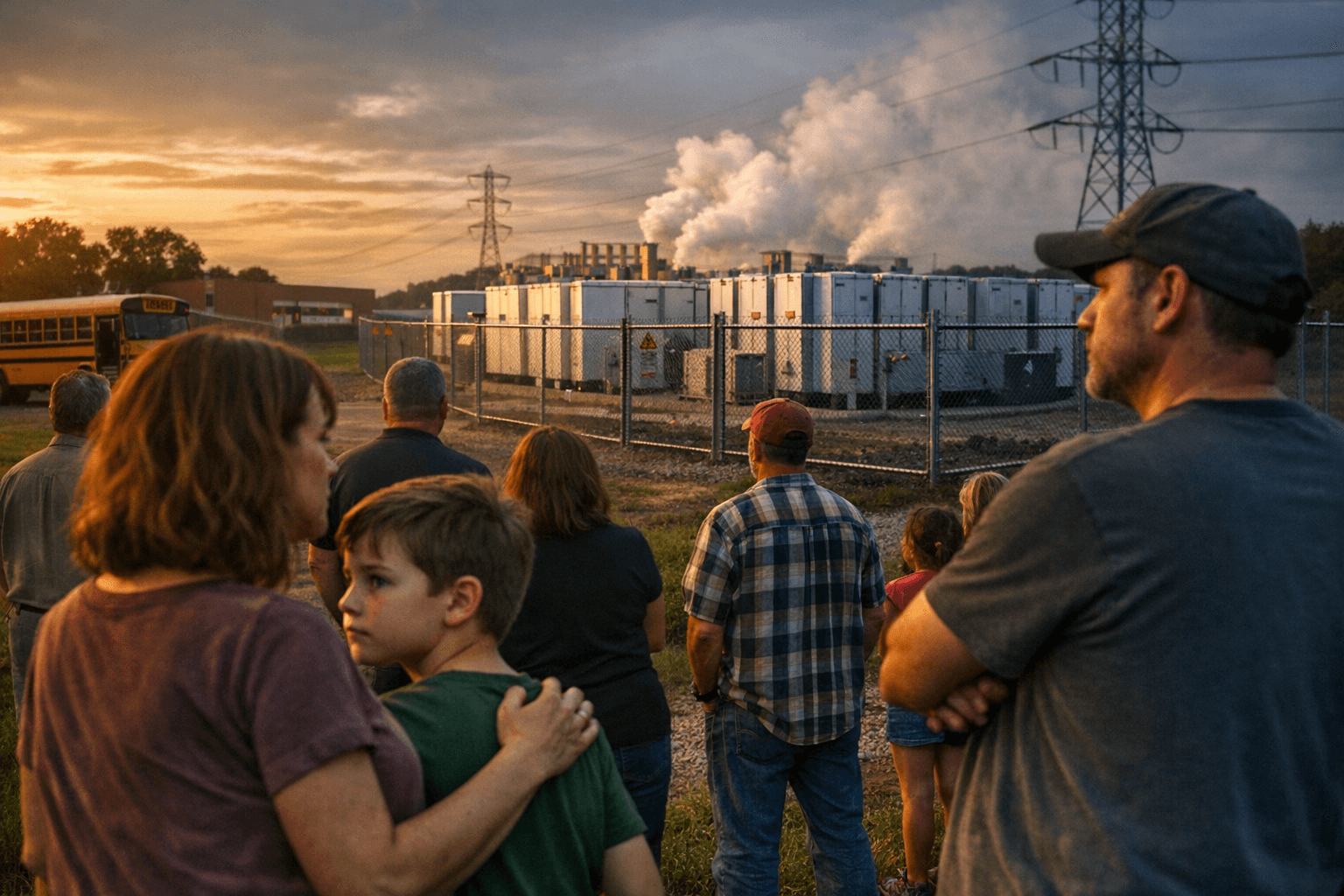 Neighbors Push for Moratorium on Planned AES Battery Facility Near Schools