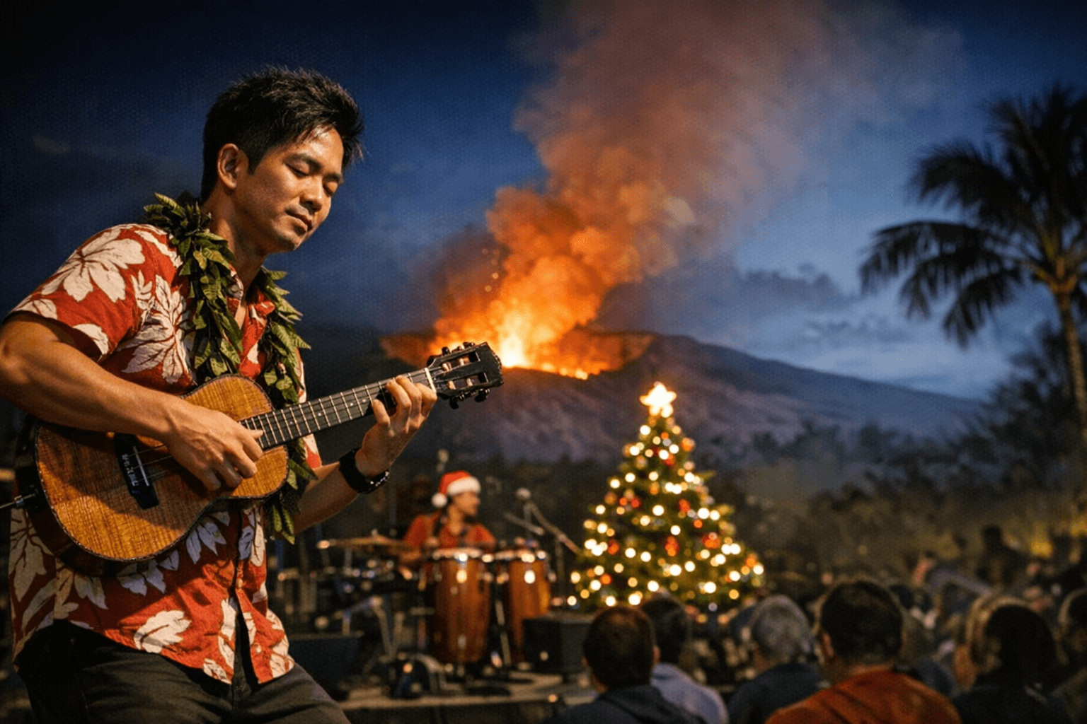 Jake Shimabukuro Brings Holidays in Hawai‘i Concert to Kīlauea