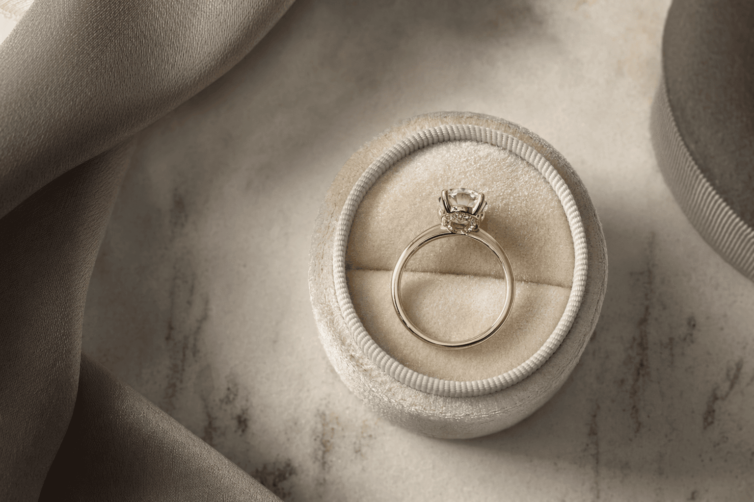 Hidden Halo Engagement Rings Add Secret Sparkle and Personal Style