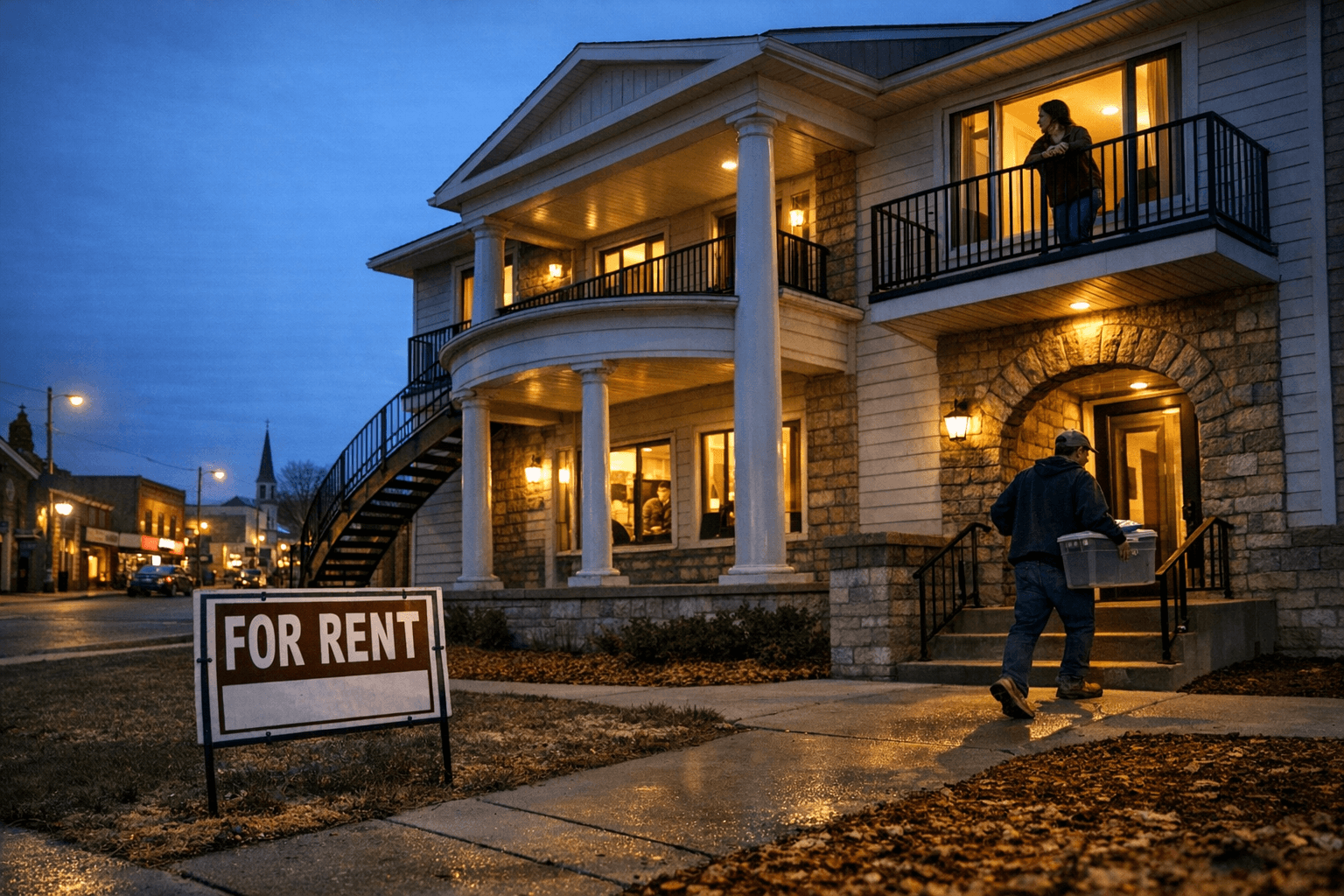 Former funeral home converted into six downtown rental apartments
