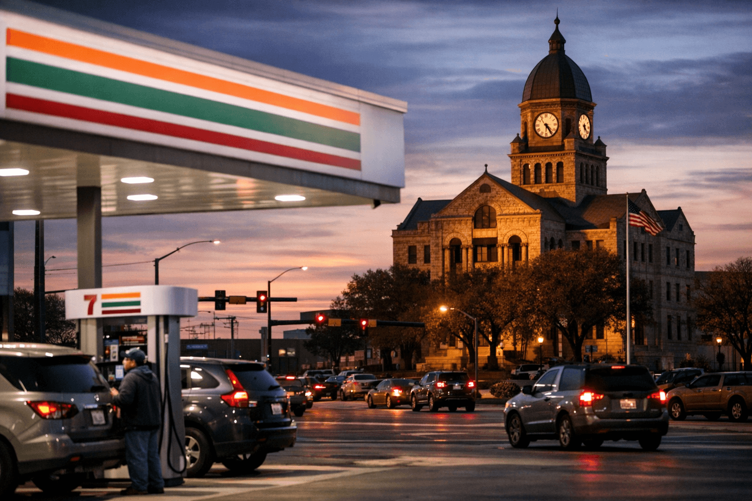 McKinney Council Approves 7 Eleven Gas Station Near Courthouse