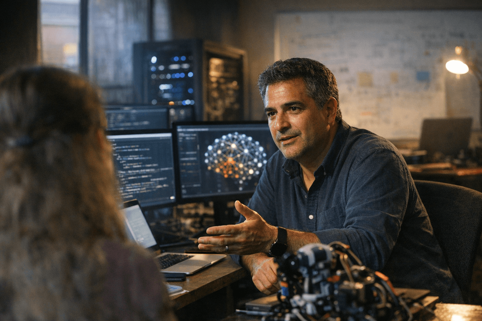 Bowdoin Professor Brings AI Research Home, Plans Local Data Lab