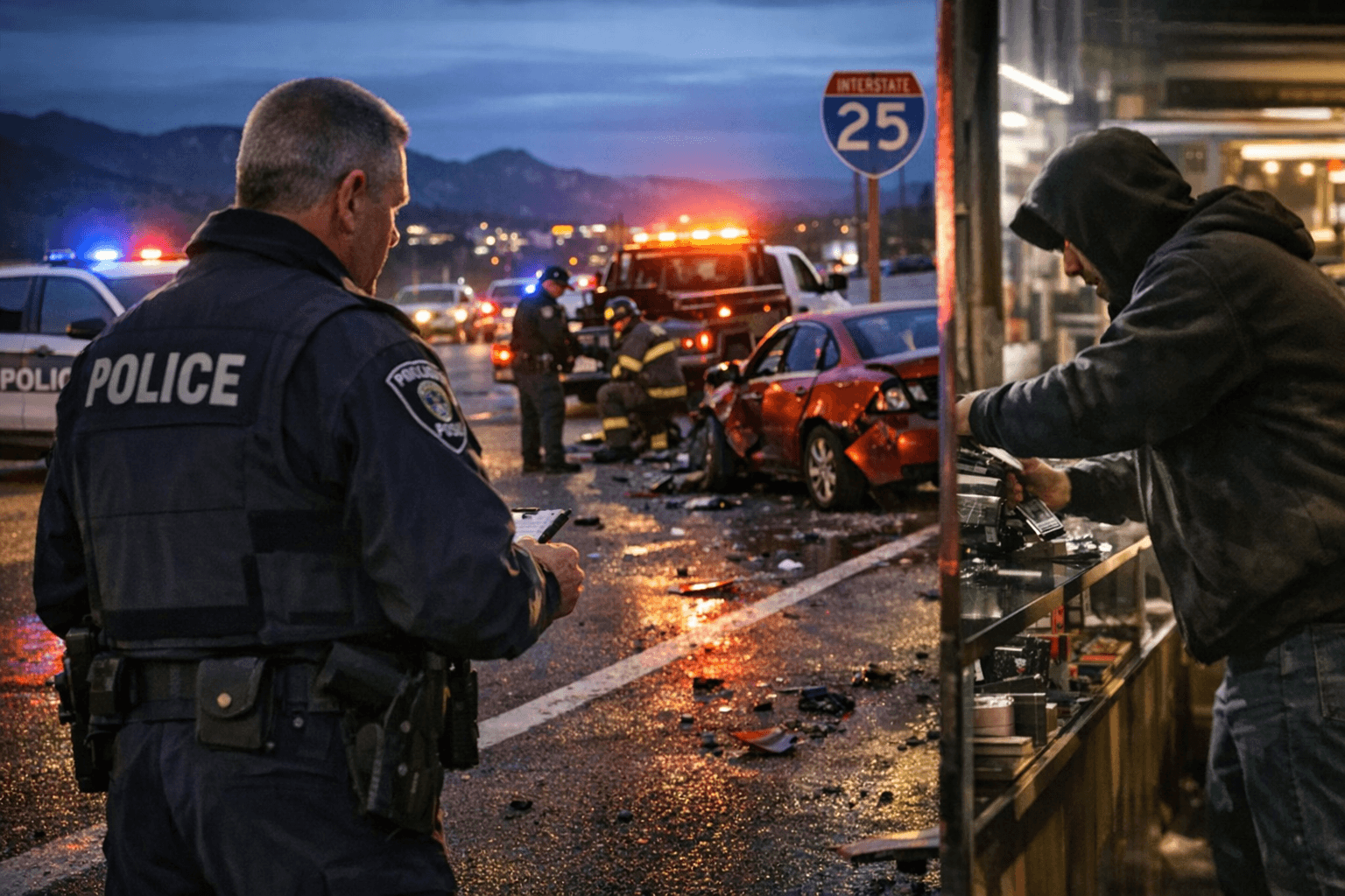 Multiple Thefts, Traffic Incidents Strain Trinidad Police on December 3