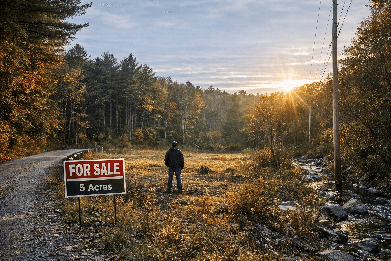 Five Acre Parcel on Beech Ridge Road Lists for $29,900