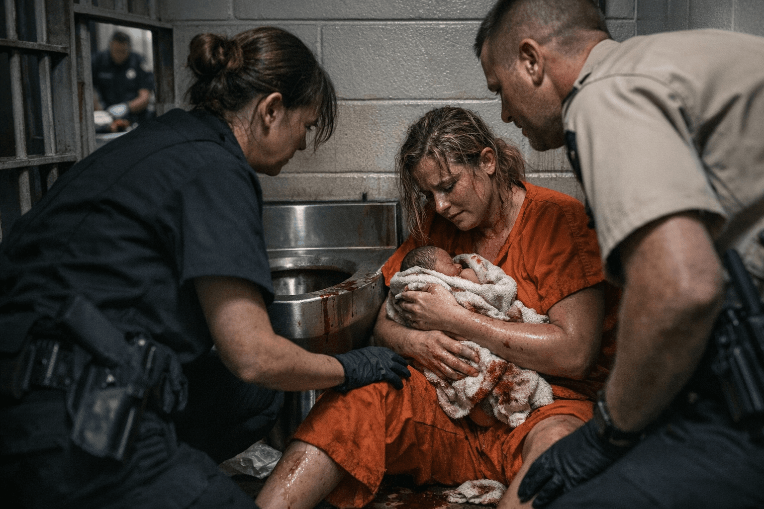 High-Risk Pregnant Inmate Gives Birth Over Toilet in Buncombe Jail