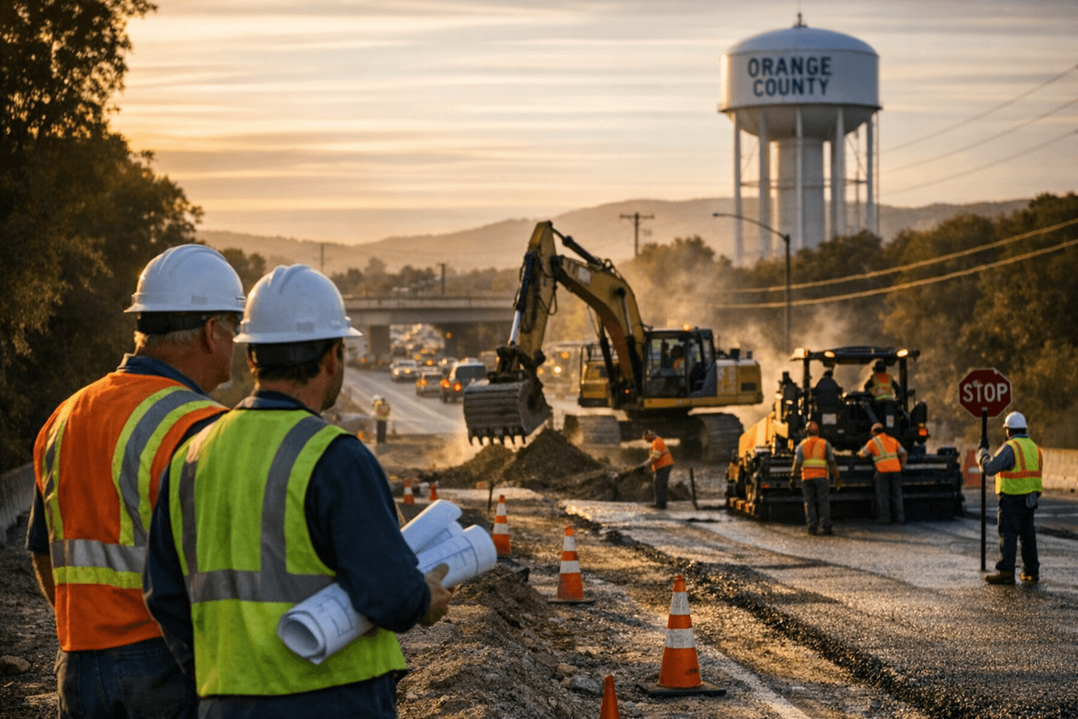 Orange County Posts Infrastructure Update, Roadwork and Capital Plans