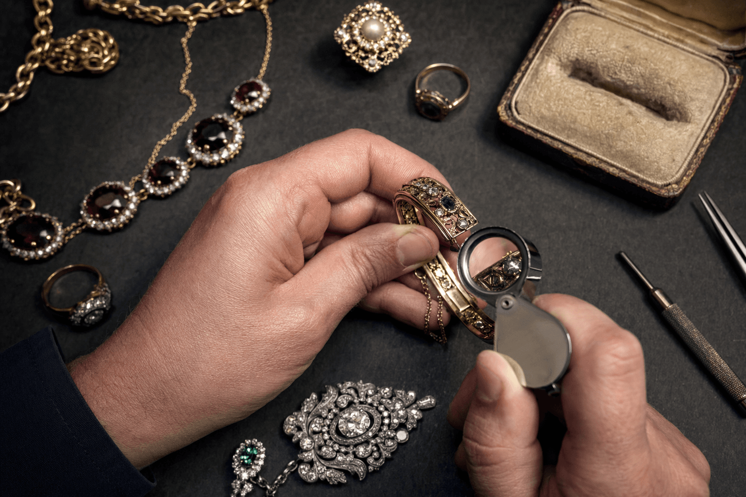 How to Appraise Vintage Jewelry, Identify Value, Authenticity, and Condition