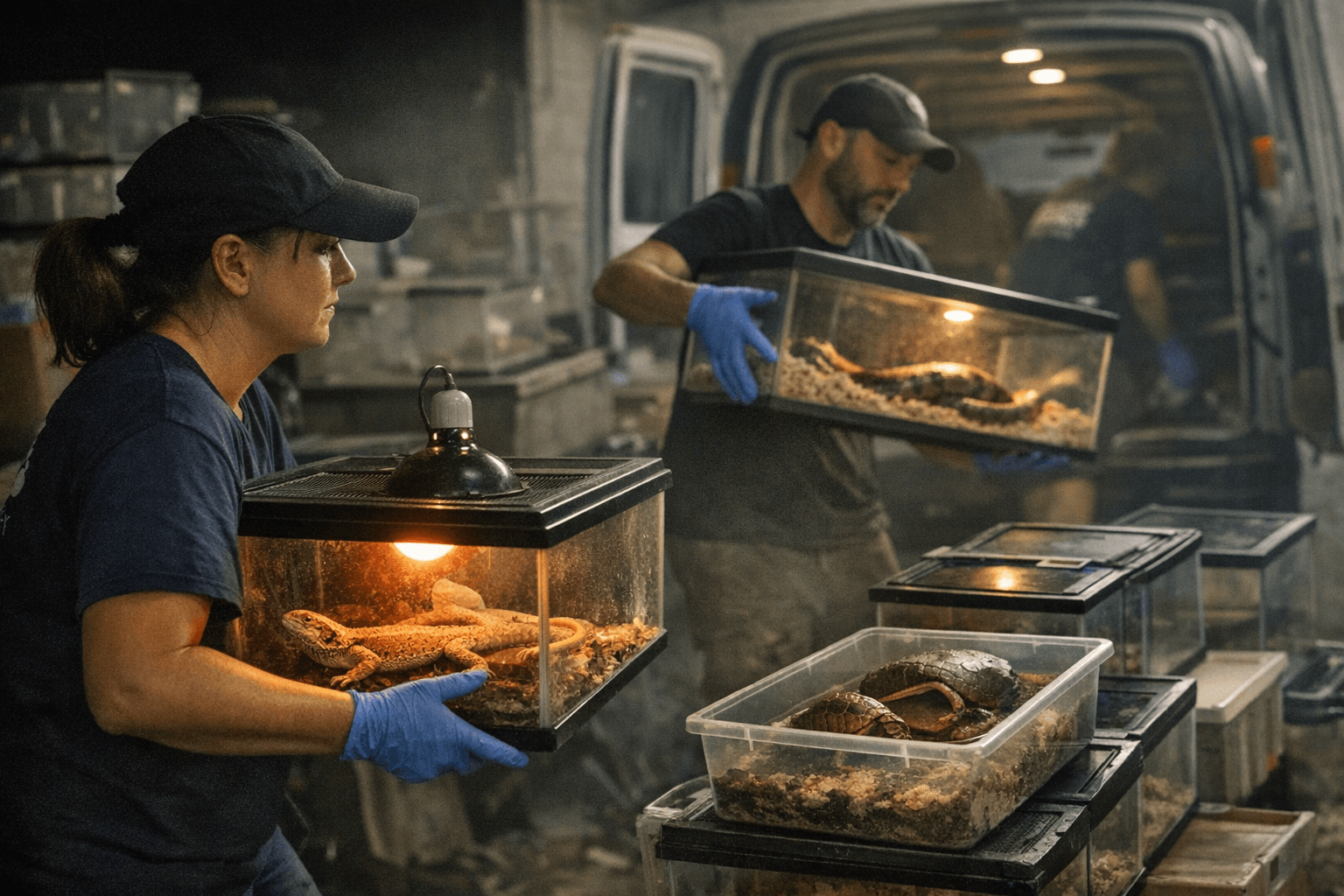 BARCS Accepts Emergency Transfer of 65 Reptiles; Local Rescues Step In