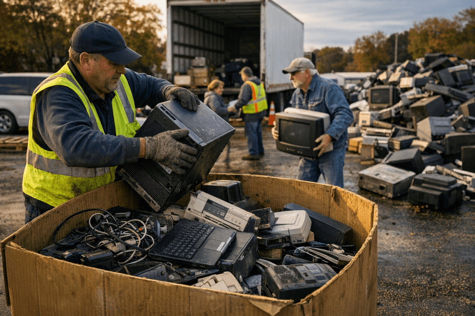 Free electronics recycling event in West Union helps reduce electronic waste