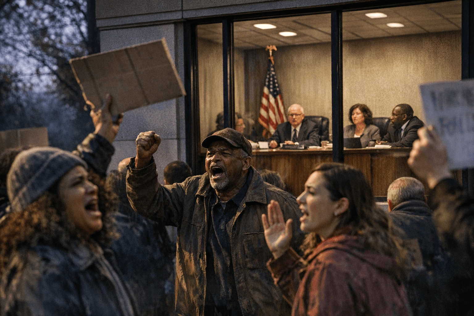 Guilford County Board Approves Ten Early Voting Sites Amid Protests