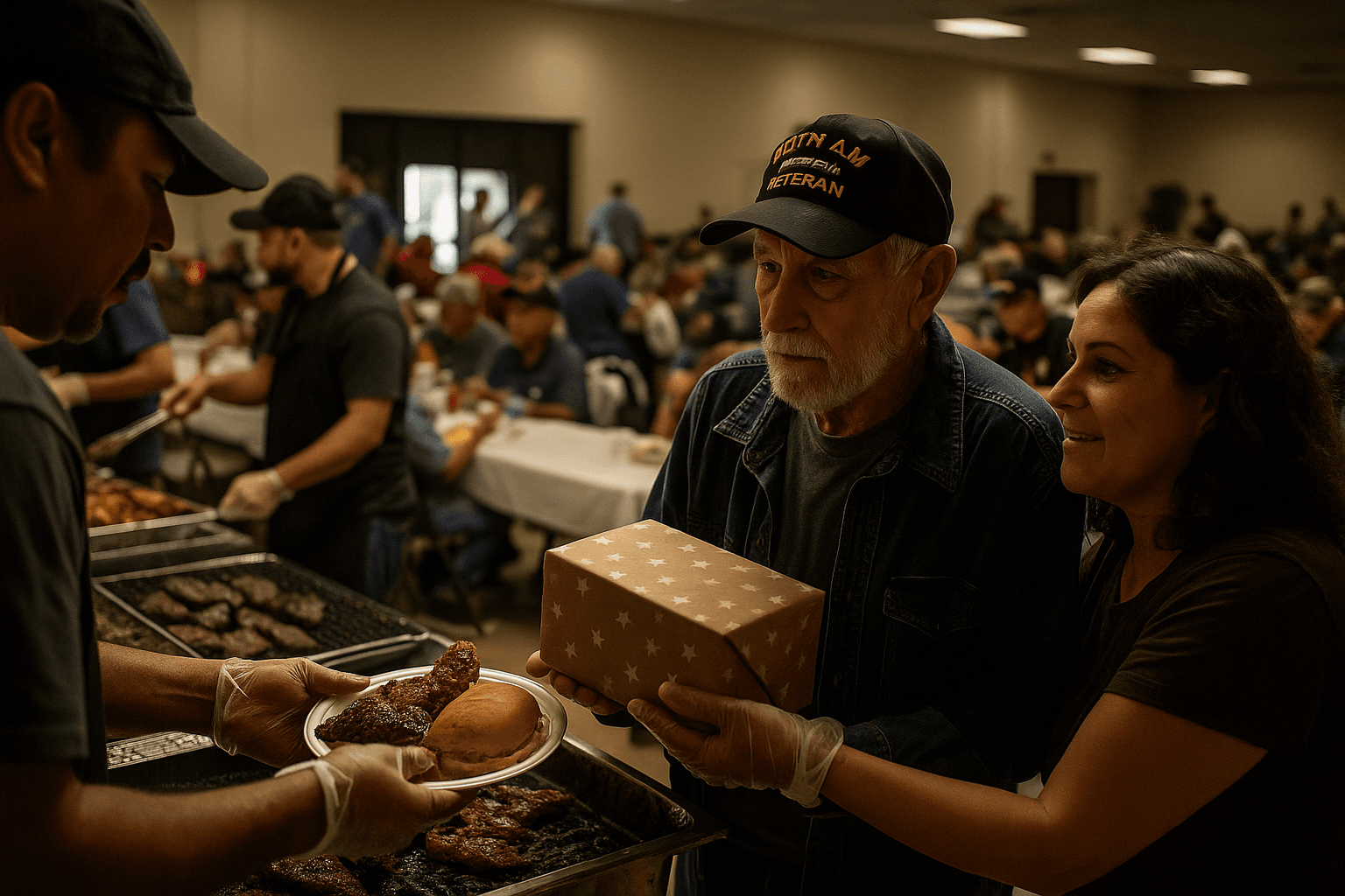 Del Rio Community Hosts Barbecue and Gift Event for Veterans