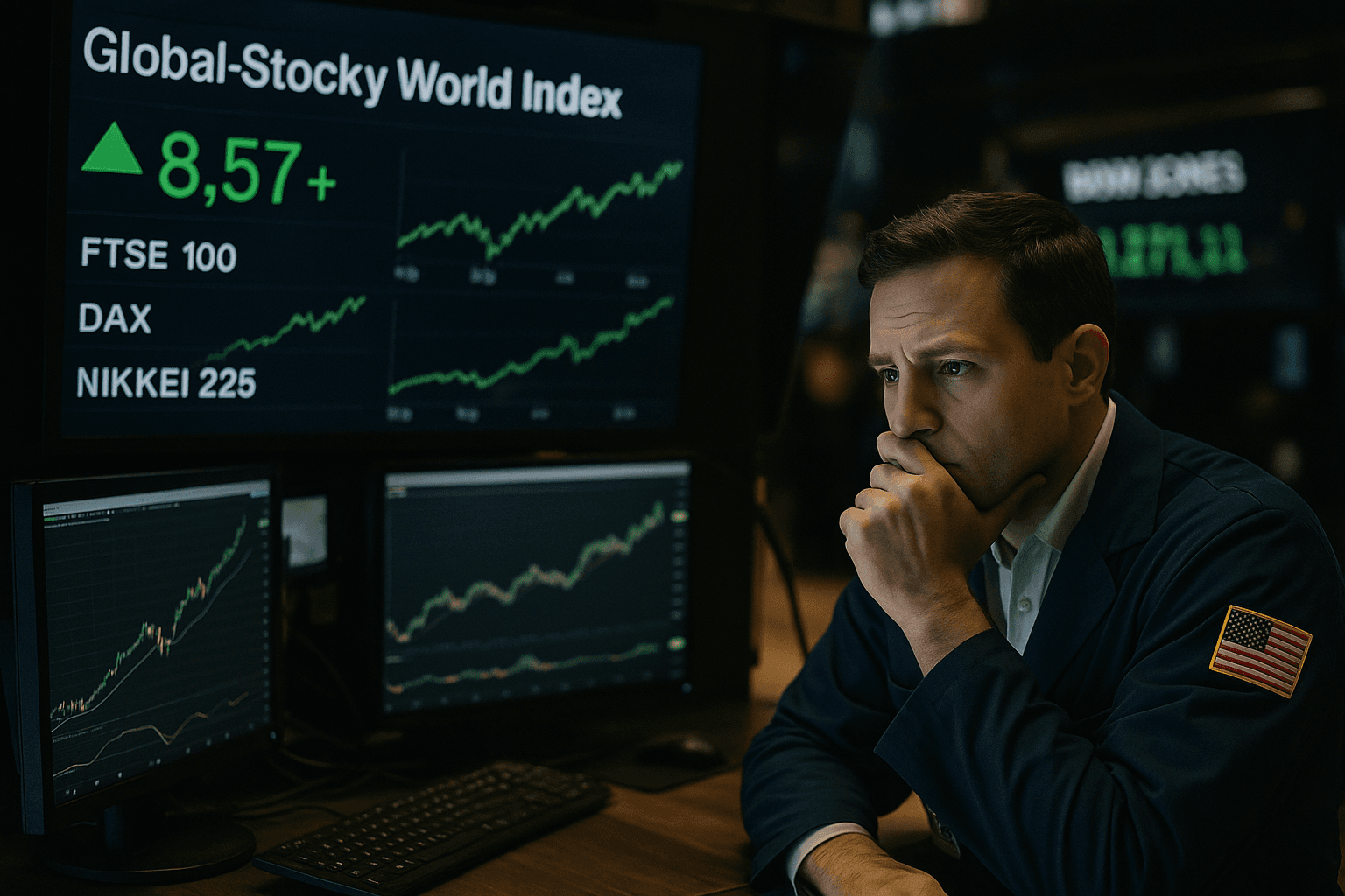 Global Stocks Climb as Wall Street Bets Add Momentum for Fed Cut