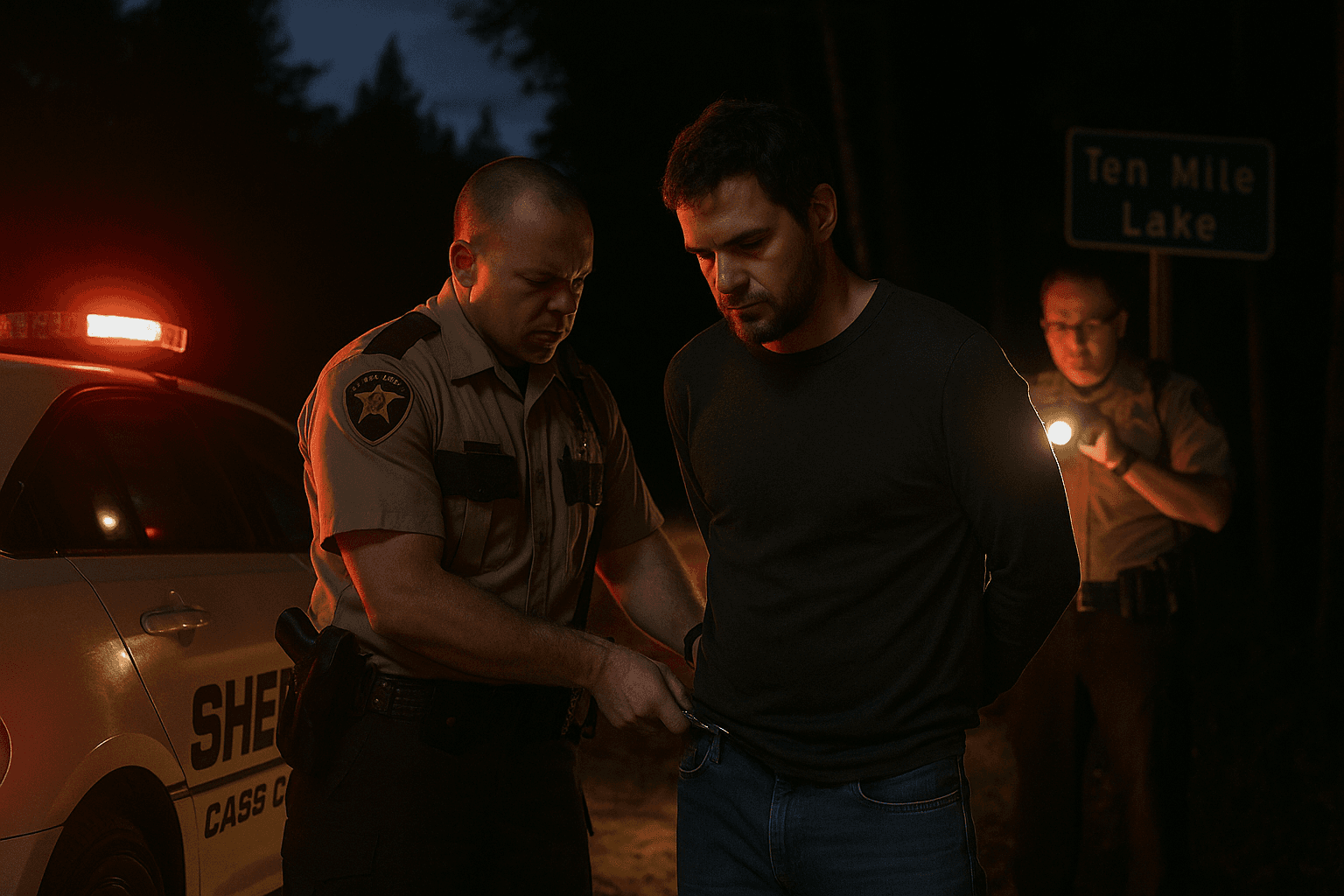 Man Arrested After Domestic Violence Call Near Ten Mile Lake