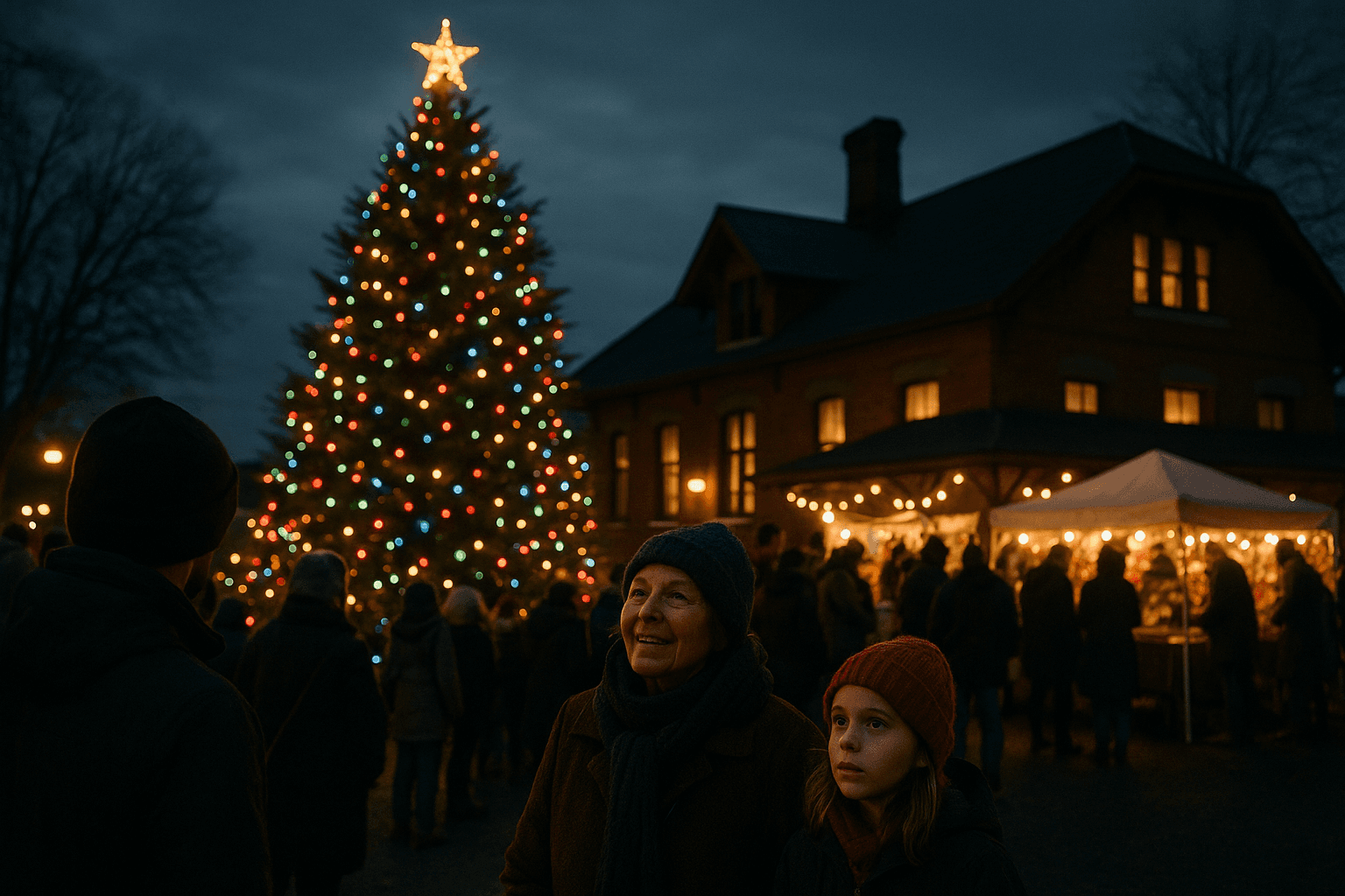 Chester Historical Society Hosts Annual Tree Lighting and Holiday Market