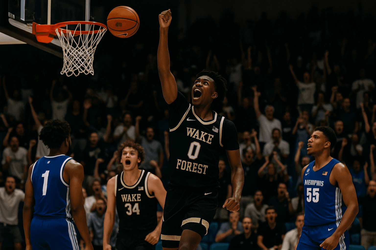 Wake Forest Wins Baha Mar Thriller on Colvin Buzzer Beater
