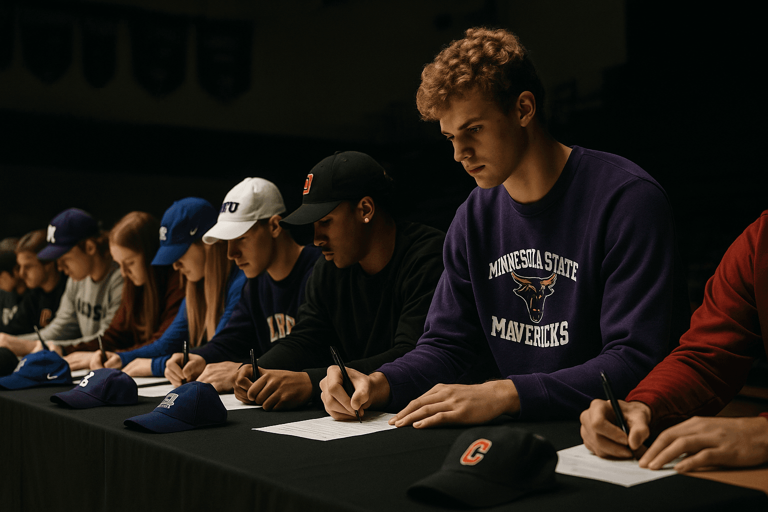 Nine Lumberjacks Commit to College Athletics, Strengthening Local Pipeline