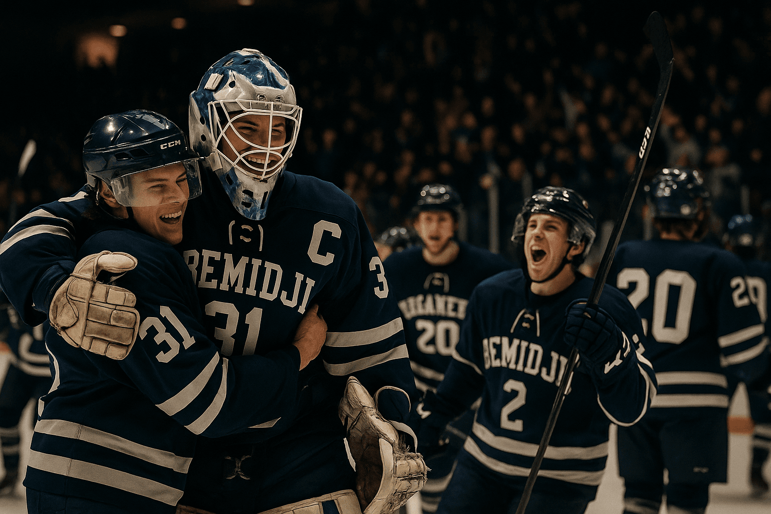 Bemidji Lumberjacks Win Sixth Straight, Boost Community Spirit