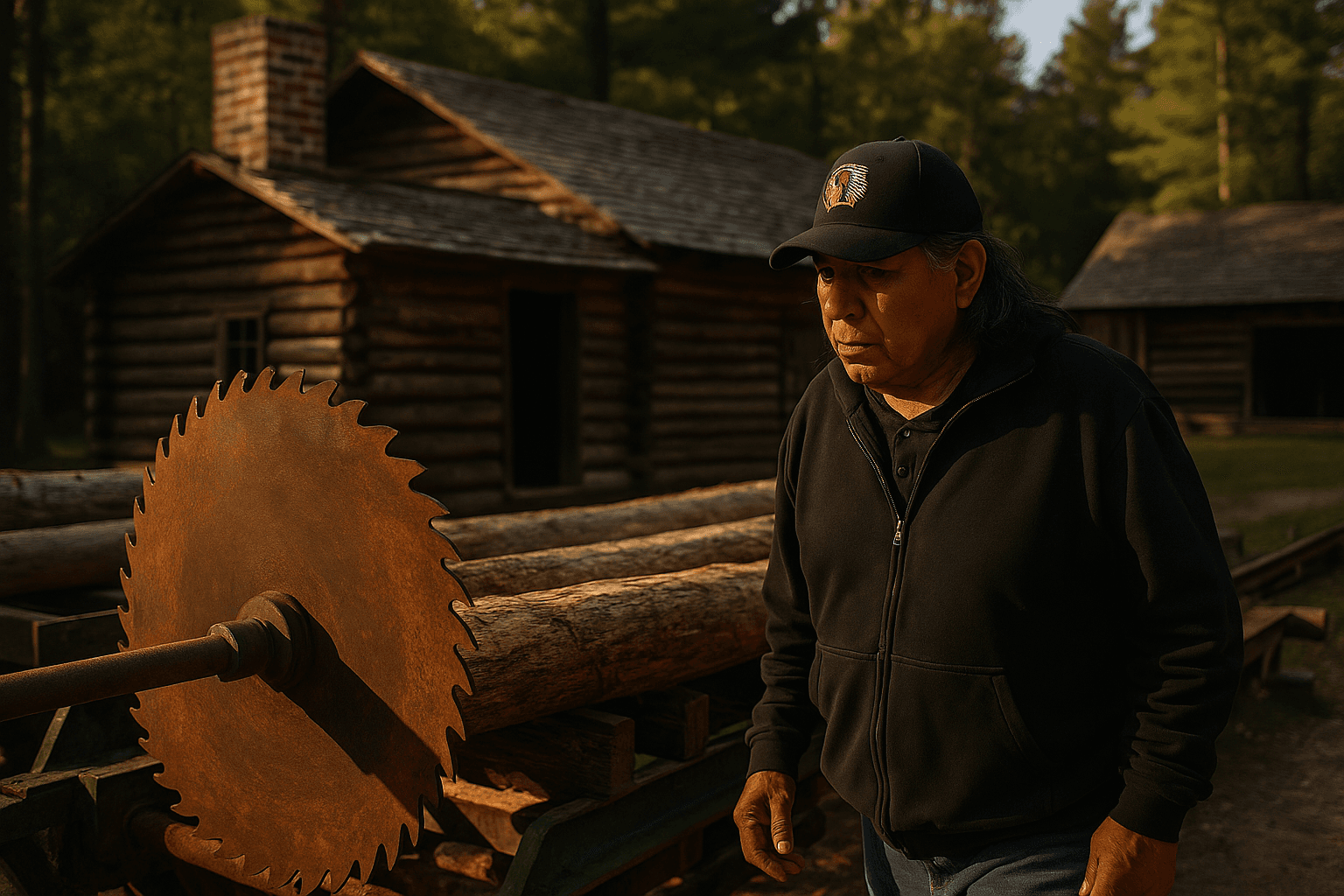 Menominee Logging Camp Museum Preserves Heritage and Supports Local Economy
