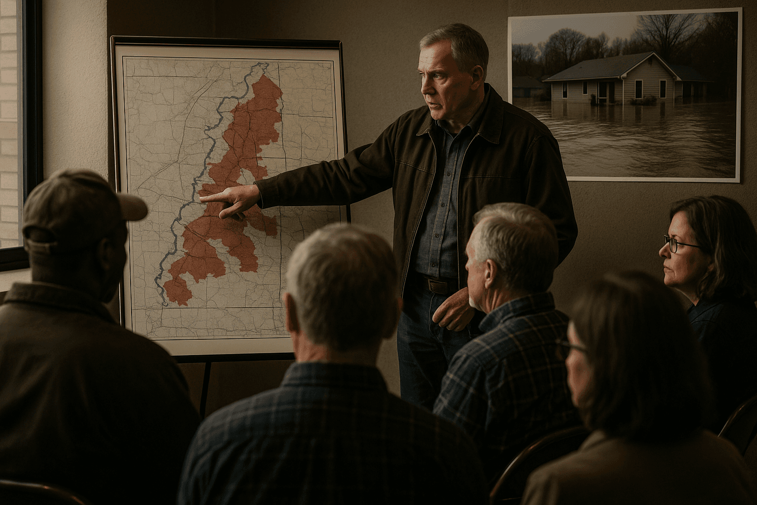 Levee District Held Public November Meeting, Posted Flood Maps and 2024 Flood Item