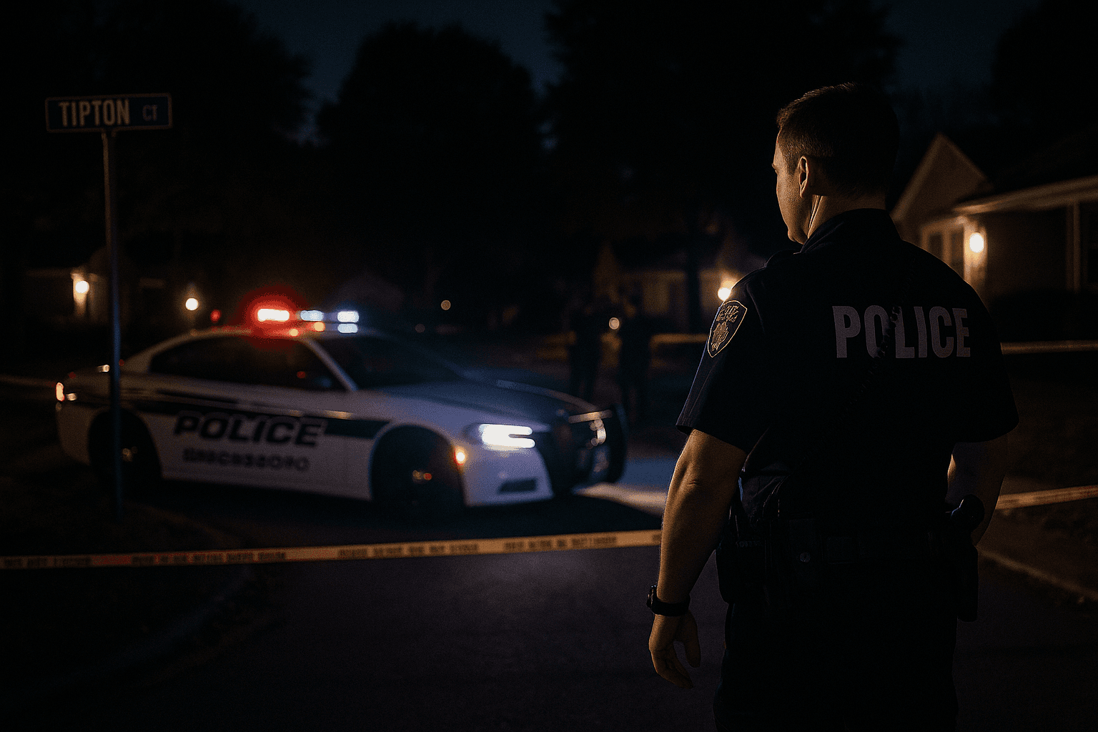 Police Investigate Incident on Tipton Court in Greensboro