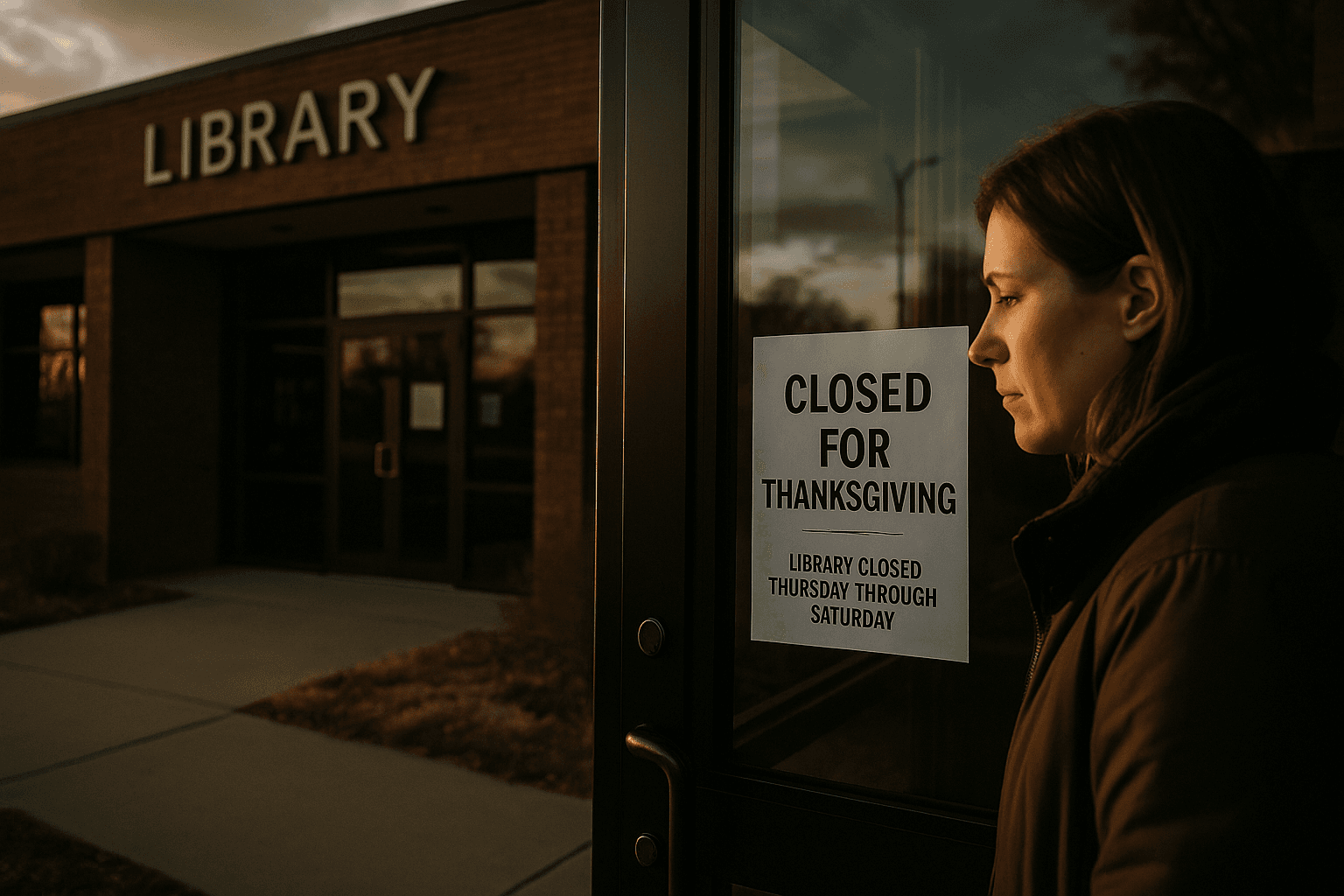 Guymon Public Library Announces Thanksgiving Week Closures, Services Paused