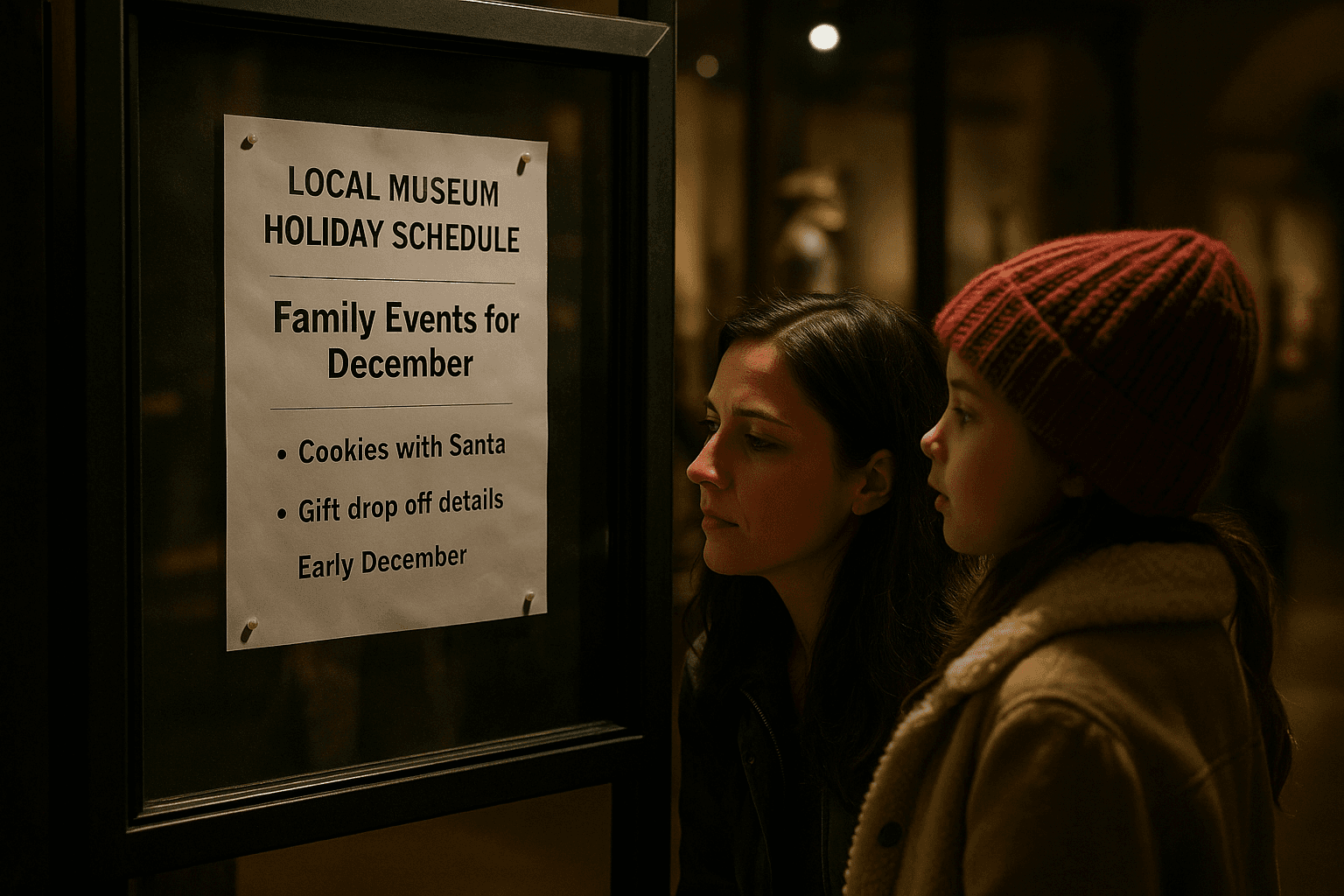 Local Museum Updates Holiday Schedule, Family Events for December