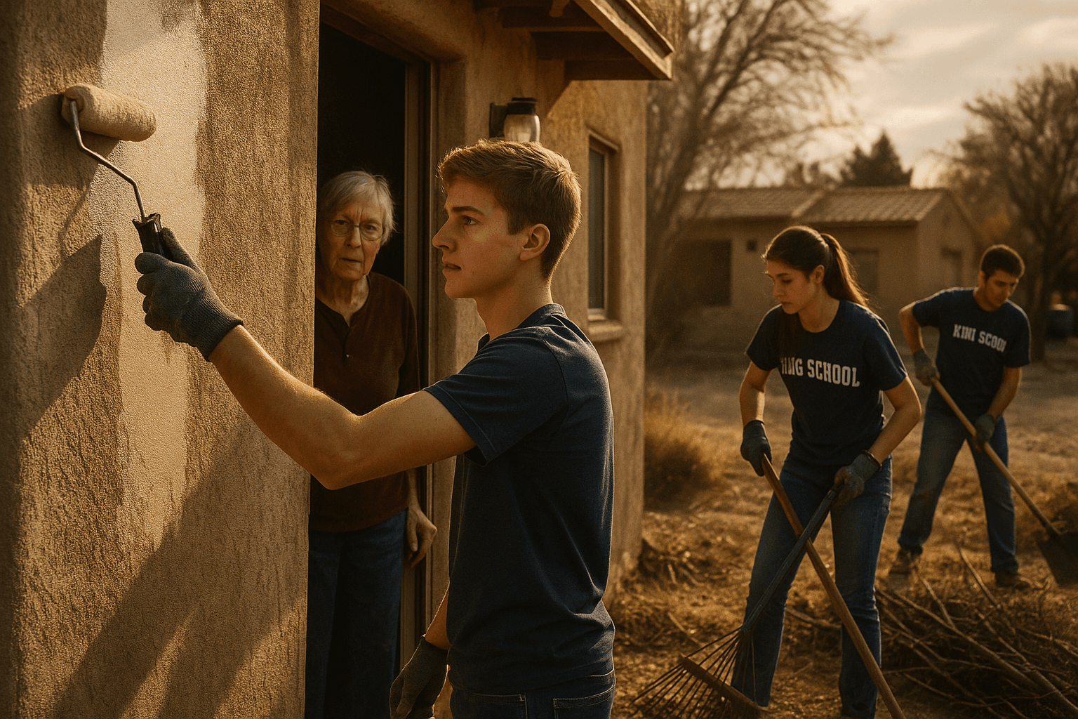 Rio Rancho High Students Restore Homes, Support Vulnerable Neighbors