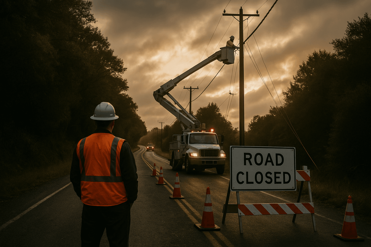 Palmer Boulevard Closed December 2nd for PG&E Pole Replacement