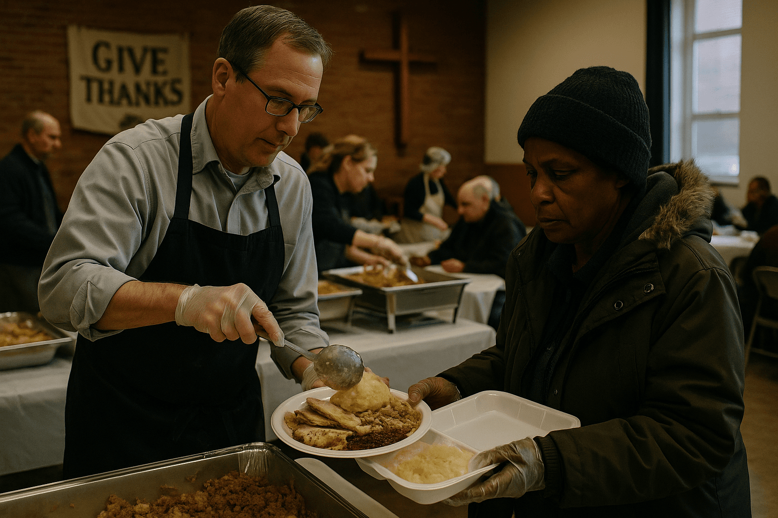 Victory Memorial Church Serves Free Thanksgiving Meal, Offers Deliveries