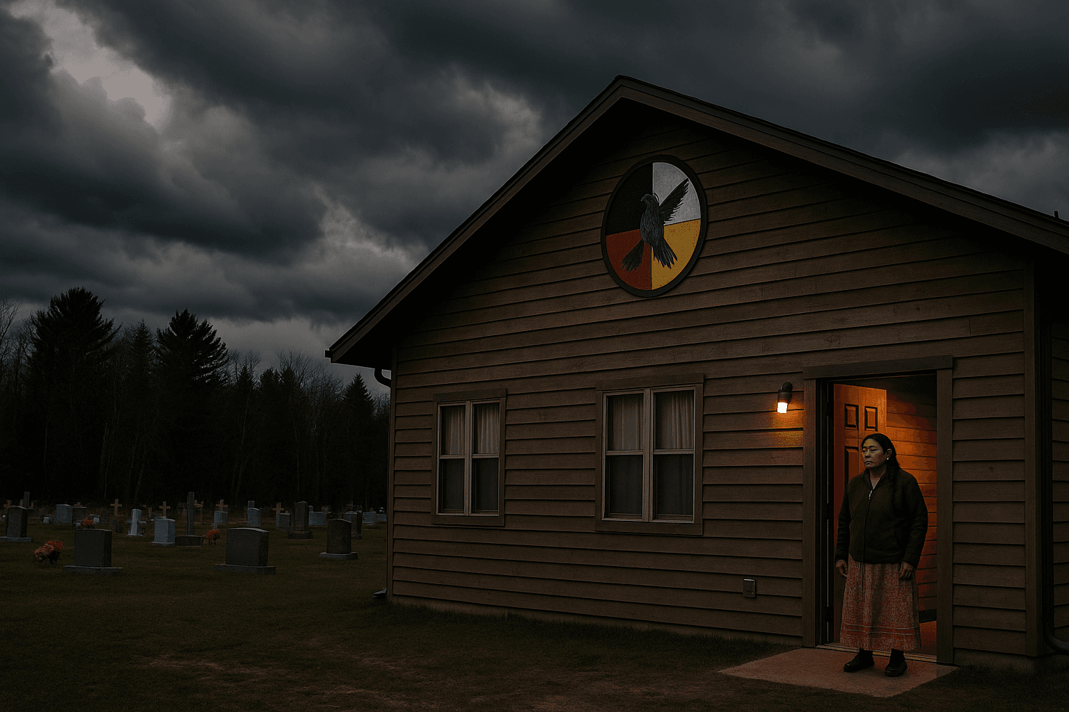 Zoar Ceremonial Building Serves as Cultural Heart and Emergency Shelter