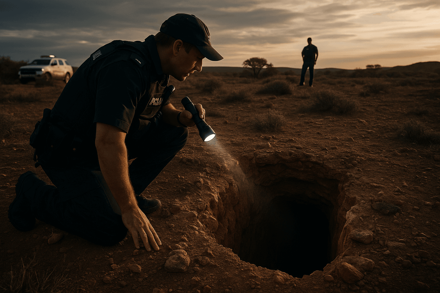 Police Renew Search of Remote Mine Shafts Near Oak Park
