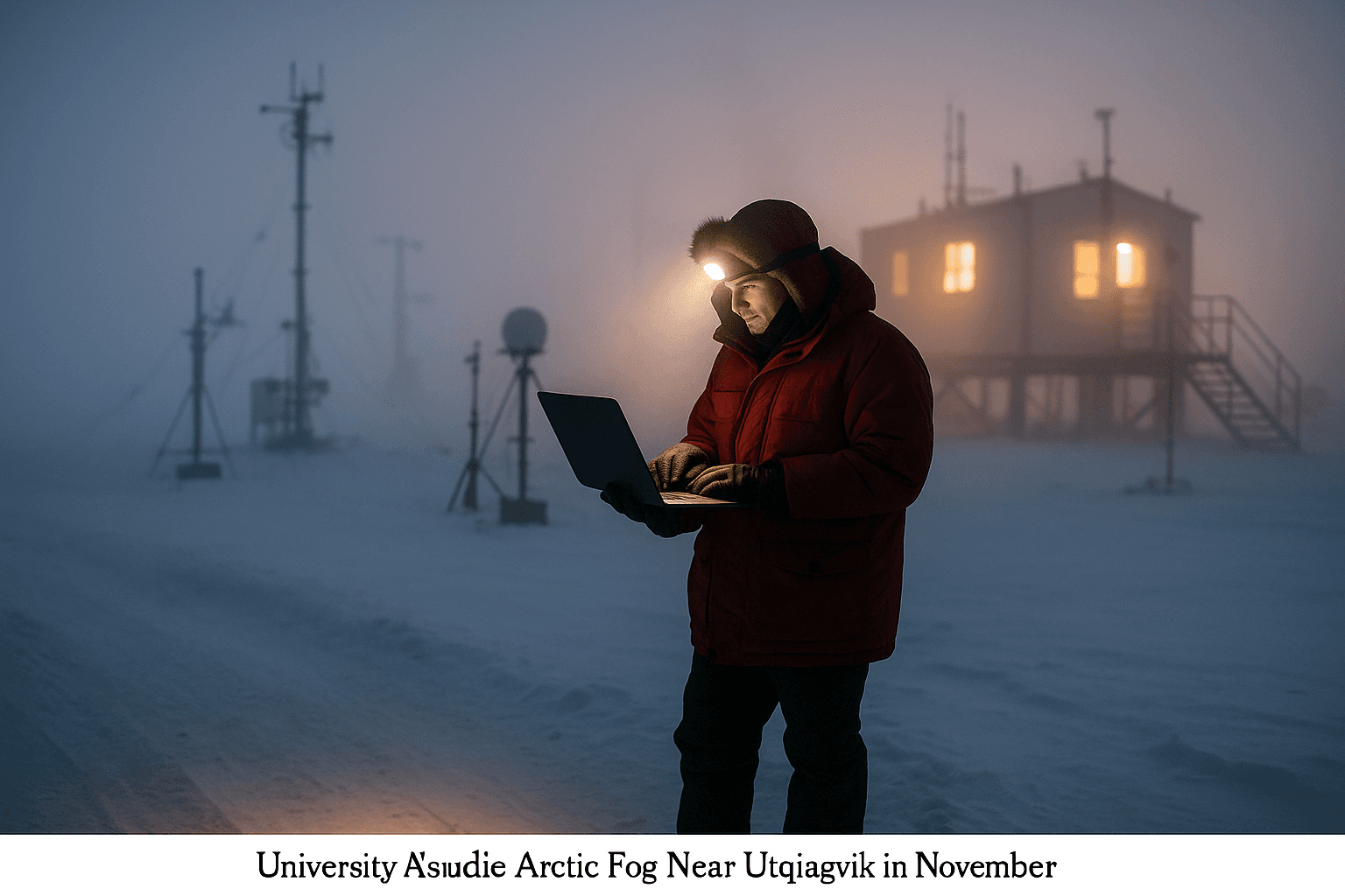 University Researchers Studied Arctic Fog Near Utqiagvik in November