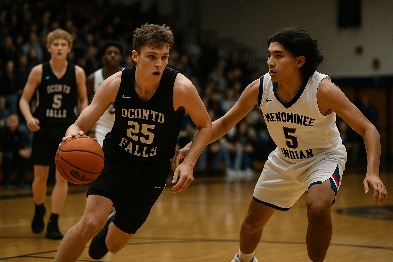 Oconto Falls Tops Menominee Nation 76 to 65, Early Season Result