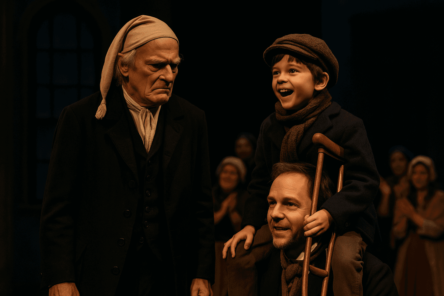 McKinney Repertory Opens A Christmas Carol, Community Celebrates