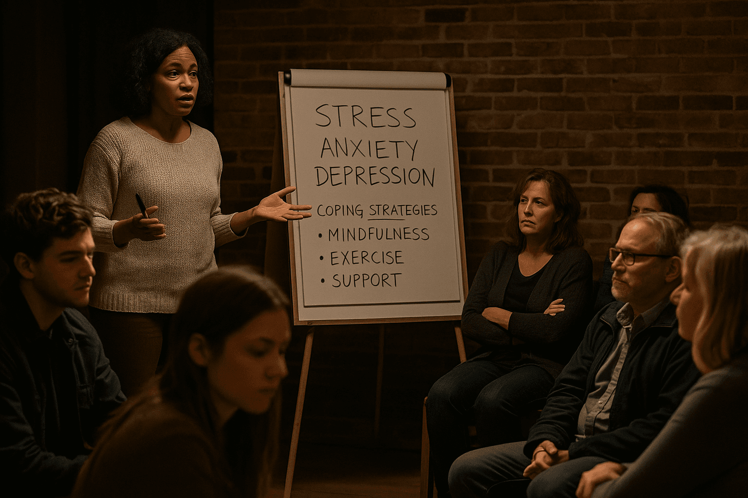 Community Teach In Addresses Stress and Mental Health Needs