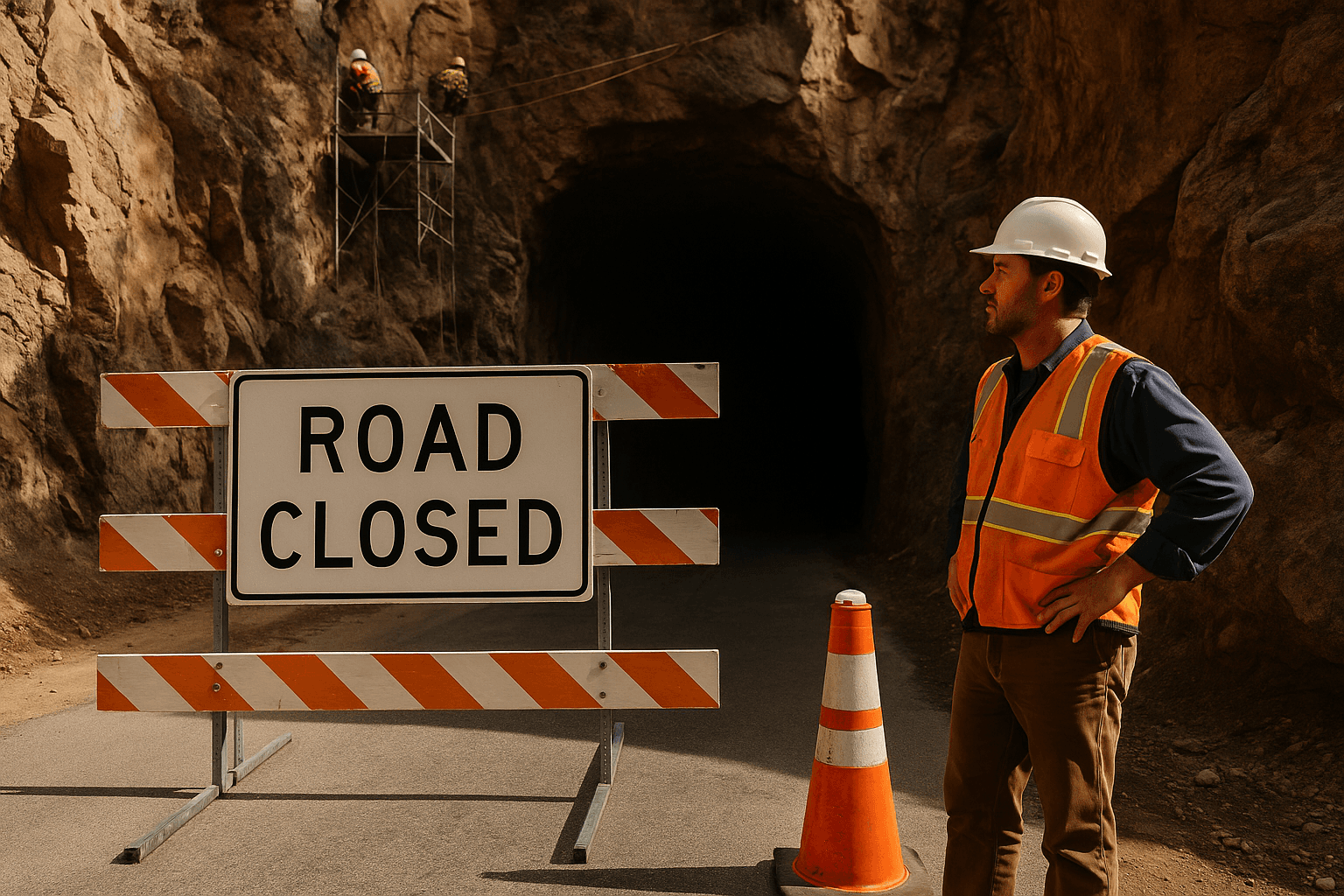 Gilman Tunnel Access Closed for Rock Stabilization Work Next Week
