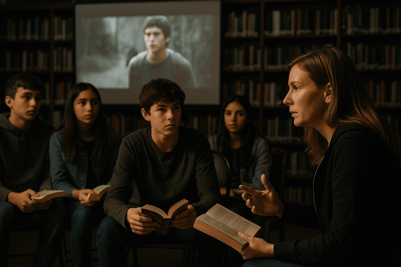 Trinidad Library Hosts Teen Book to Movie Discussion Series