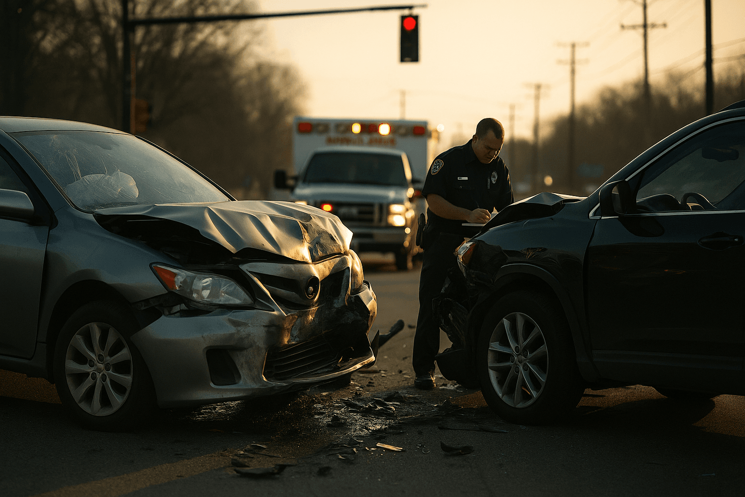 Two Injured in Morgan County Intersection Collision, Driver Cited