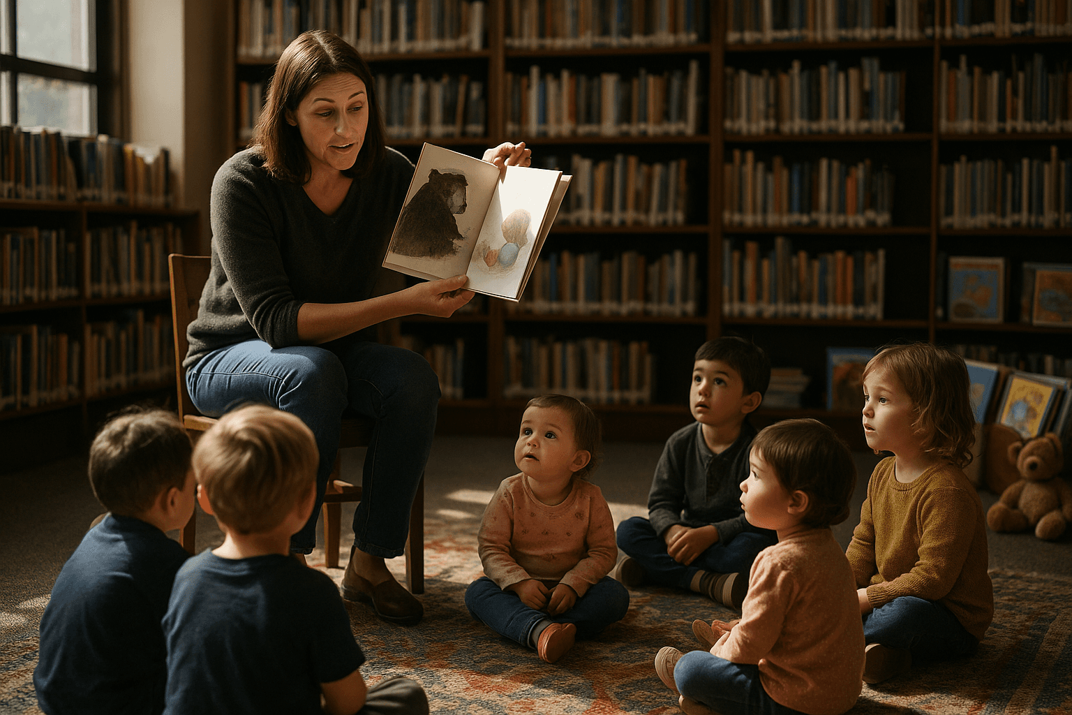 Sterling Library Hosted Weekly Little Readers Program for Young Children