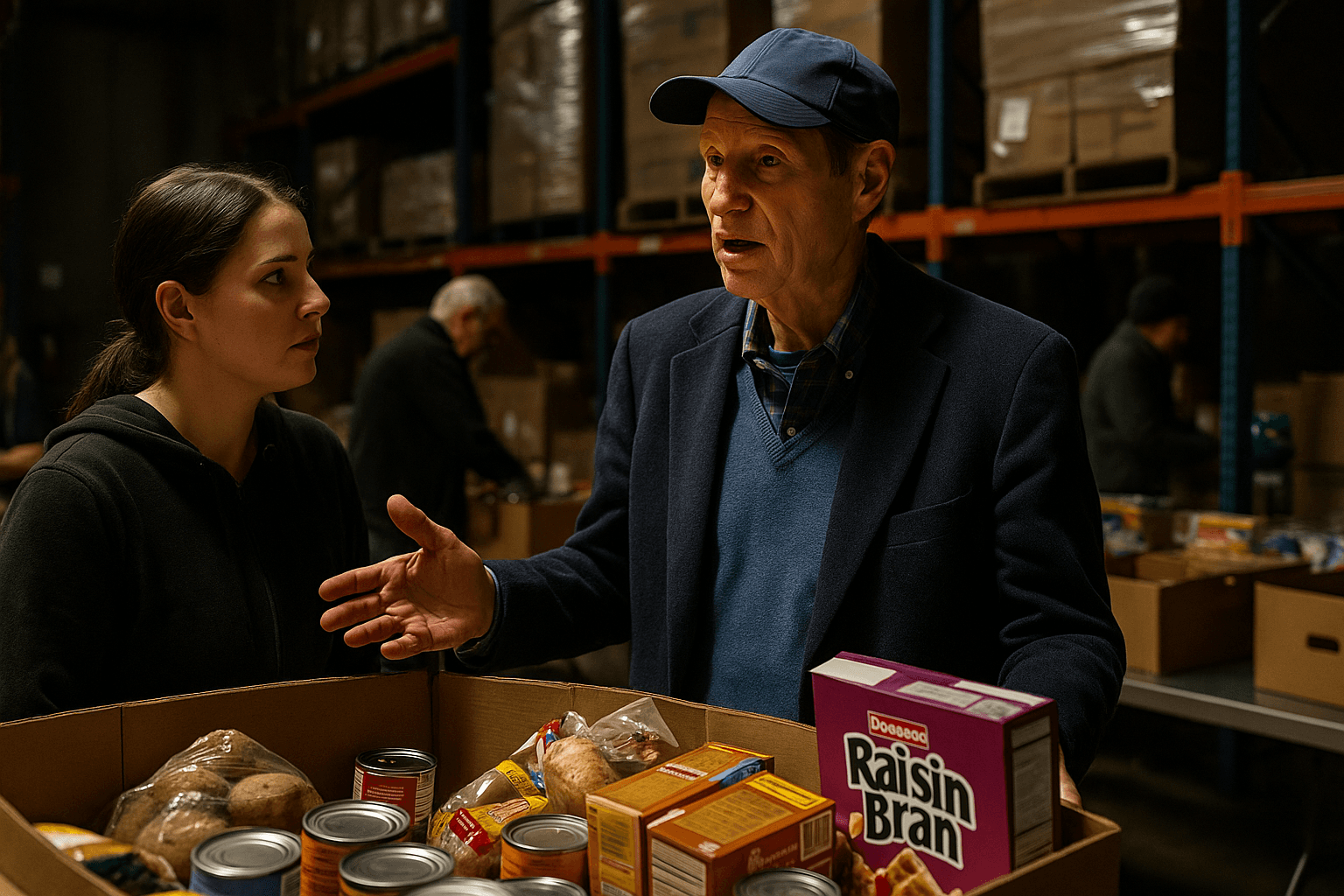 Senator Wyden Visits Food Bank, Warns on SNAP Funding Cuts