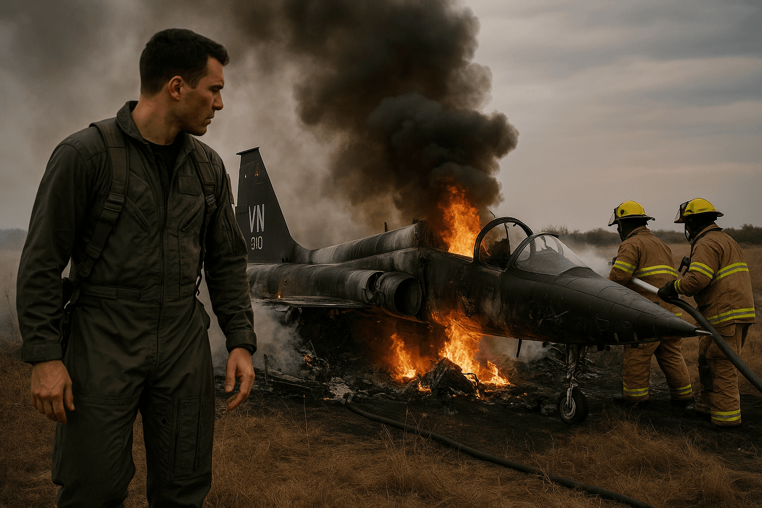 Laughlin T 38C Training Jet Mishap Kills Pilot, Injures Two