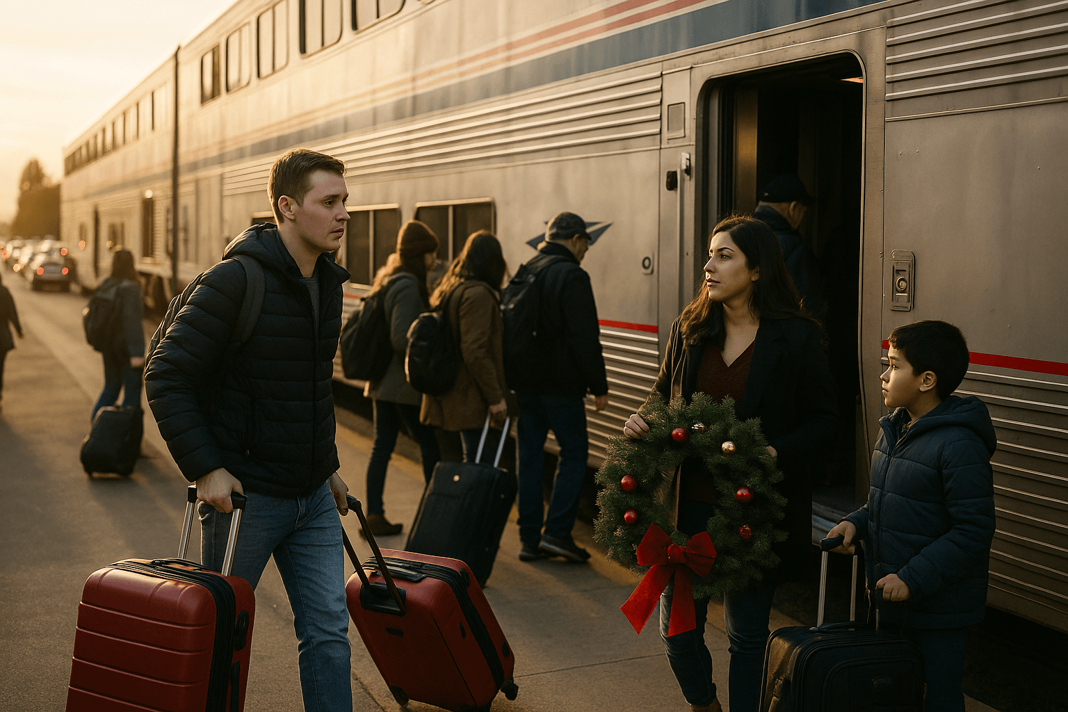 Holiday Train Travel Surges, Fresno Riders Choose Amtrak Over Traffic