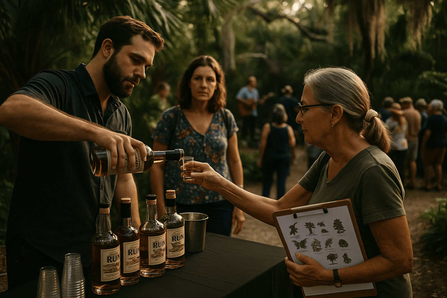 Key West Garden Fundraiser Blends Rum Tastings and Conservation Education