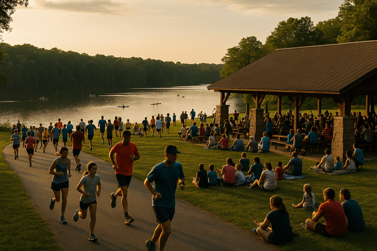 Bur Mil Park, Lake Brandt Access, Boosts Recreation and Community Events
