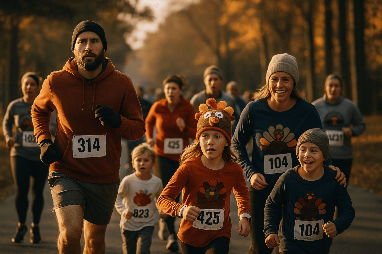 Thanksgiving Week Races Bring Families, Runners Together Across Guilford County
