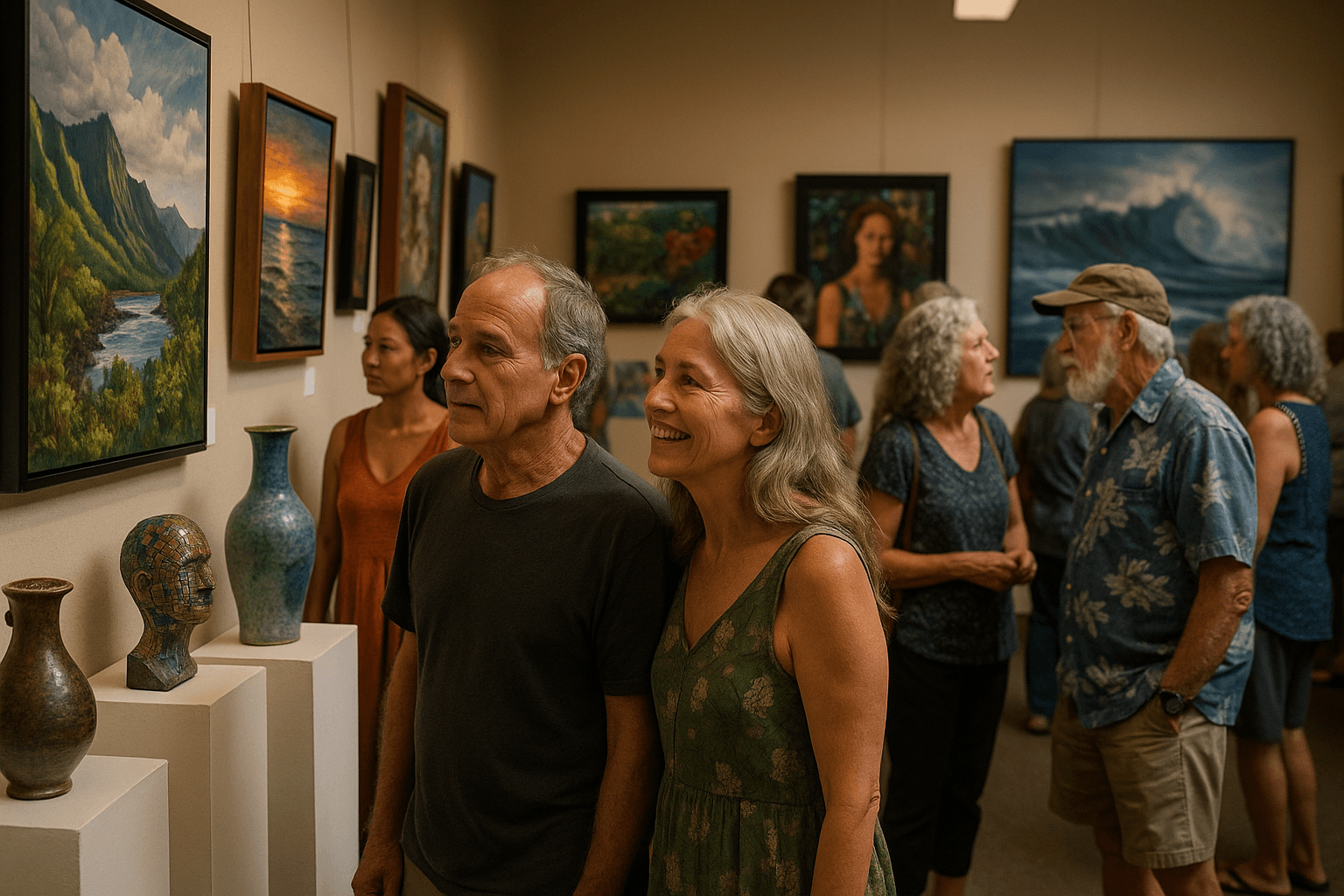 Princeville Fine Arts Exhibit Spotlights North Shore Artists, Community