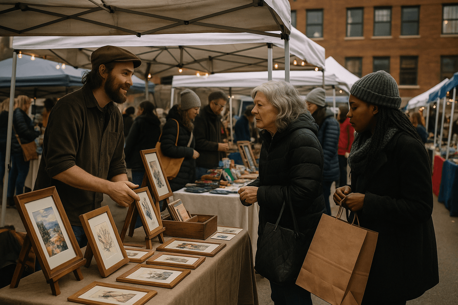 Artists Sunday Market Boosts Local Economy and Community Arts